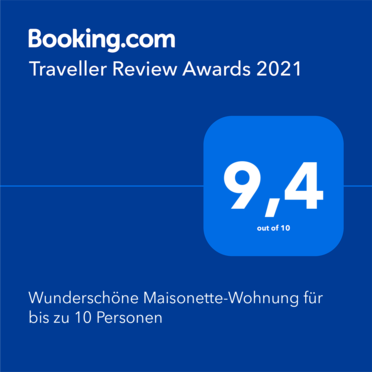 Award Wohnung 8